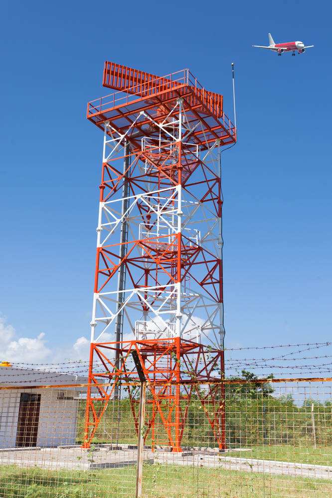 雷达导航监测塔